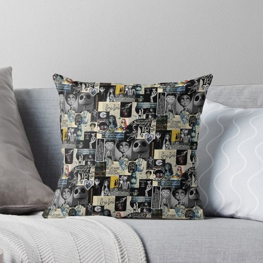 Discover all of tim burton  Pillow