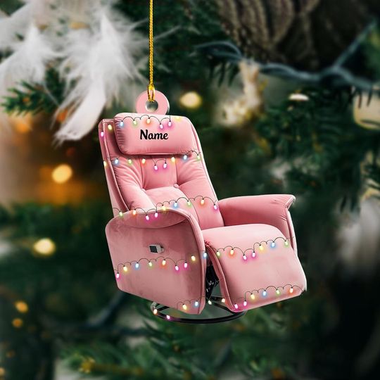 Discover Personalized Massage Chair Ornament, Massage Chair Christmas Ornament, Recliner Chair Ornament, Massage Theraphy Ornament Gift ID-1128-4I8H