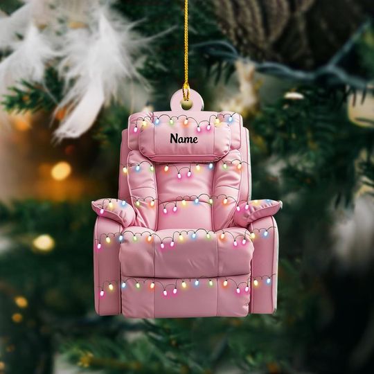 Discover Personalized Massage Chair Ornament, Massage Chair Christmas Ornament, Recliner Chair Ornament, Massage Theraphy Ornament Gift ID-1128-OFVK