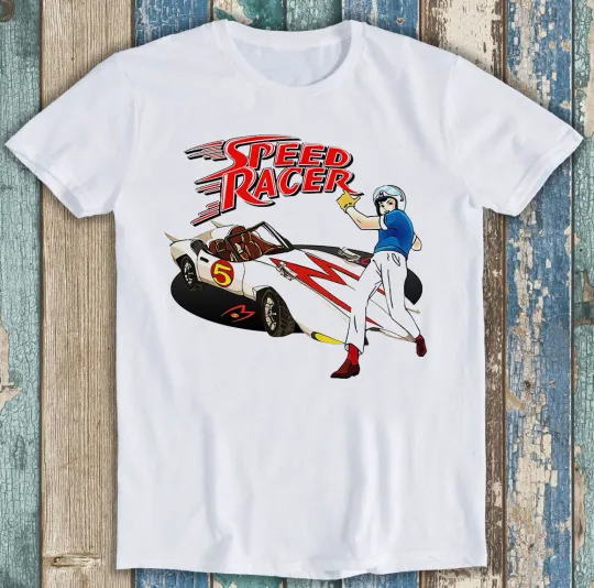 Go Speed Racer Car Comic Anime T-Shirt