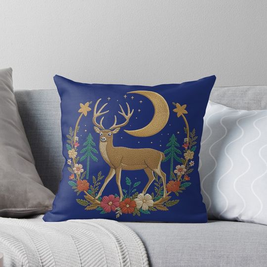 “Starry Night of Christmas” Pillow