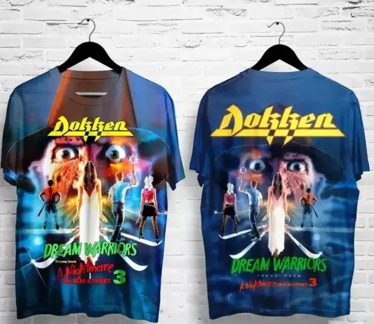 Dokken-Dream Warriors Album AOP 3D T-Shirt
