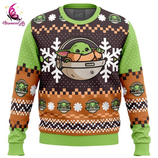 Discover Yoda Ugly Sweater | Yoda Christmas | Yoda Ugly Sweater | Christmas Yoda Sweater | Christmas Sweater Party