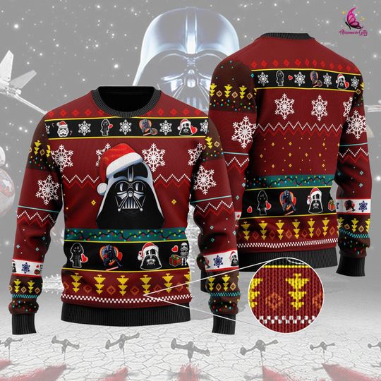 Discover Vader Lack of Cheer Ugly Sweater, Cute Xmas Ugly Christmas Sweater