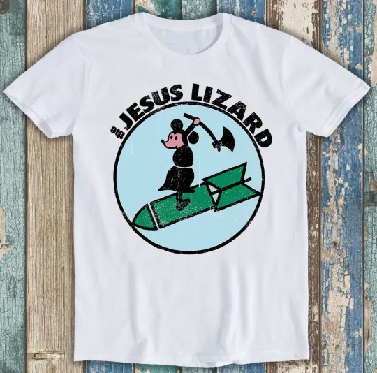 Discover The Jesus Lizards Mouse Rock Punk Music Band Meme Gift Tee T Shirt M1322