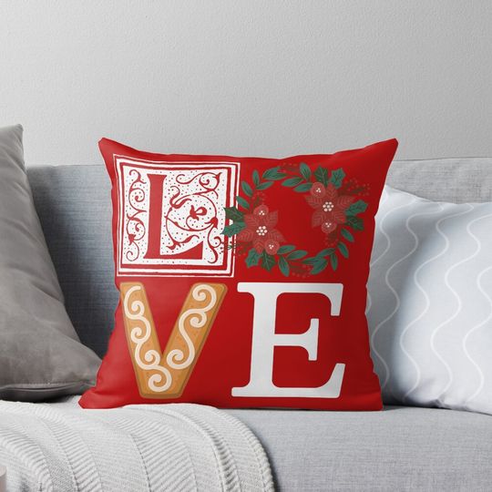 Discover Christmas LOVE Pillow