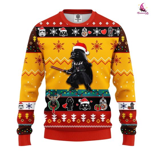 Discover Darth Vader Xmas Sweater | Darth Vader Ugly Christmas Sweater | Ugly Christmas Sweater | Xmas Gift | Christmas Sweater Party
