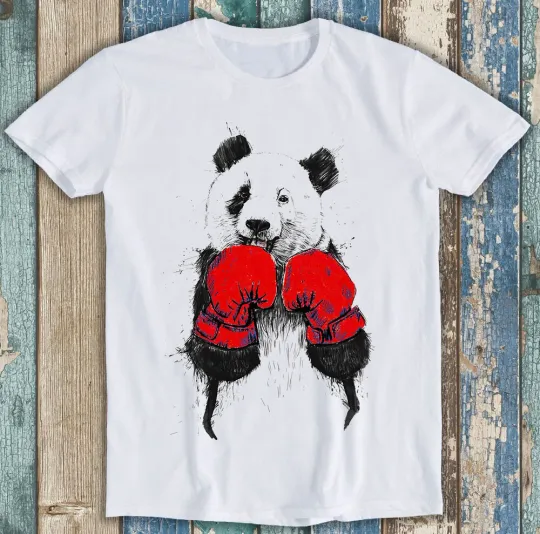 Discover Boxing Panda Cute Sport GYM Boxer Best Seller Funny Gift Tee T Shirt M1489