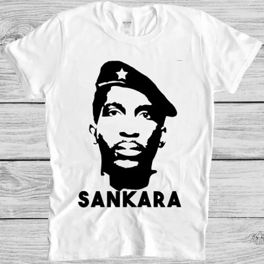 Discover Thomas Sankara T-Shirt Marxist Burkina Faso Vintage Cool Gift