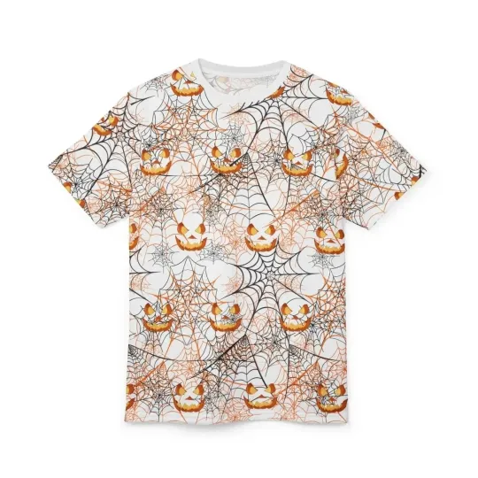 Discover Spider Web Halloween T-Shirt - 3D All Over Print T-shirt - AOP T-shirt