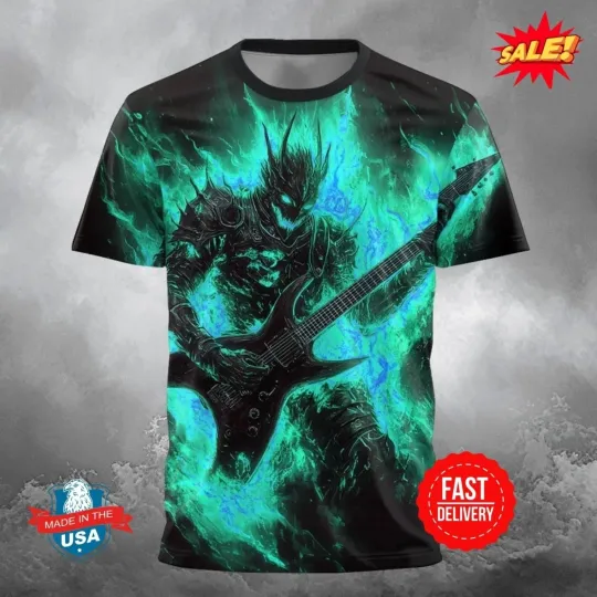 Discover Halloween Homme Horreur 3D Diable T-shirt S-5XL