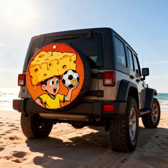 Green Bay Packers Football Spare Tire Cover