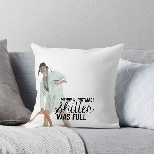 Discover Cousin Eddie: Merry Christmas Pillow