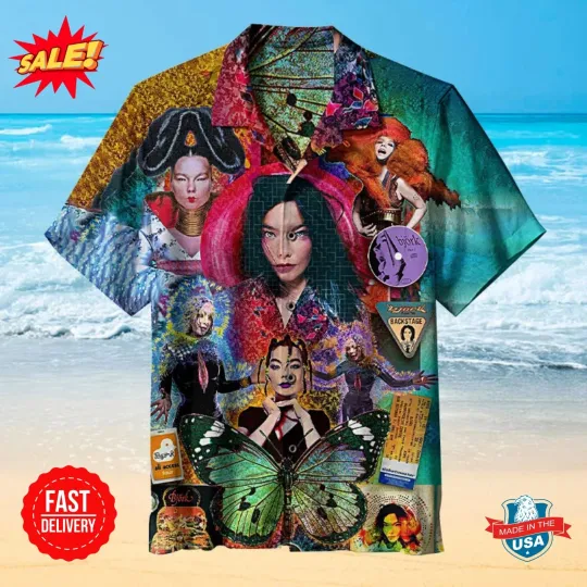 Discover Björk |Universal Hawaiian Shirt