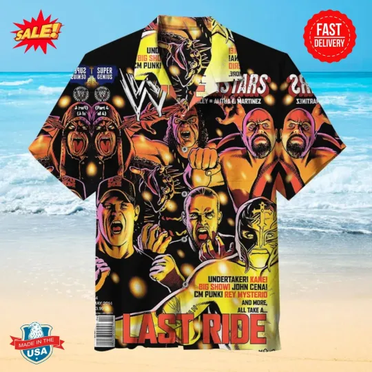 Discover Wrestling Entertainment Superstar |Universal Hawaiian Shirt