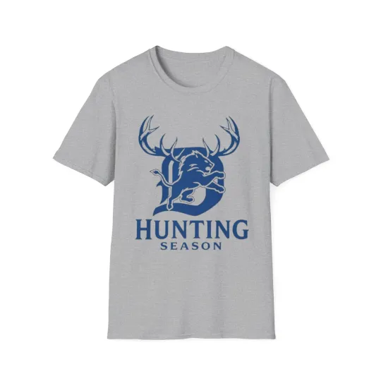 Discover Detroit Lions Old English D Hunting Season Shirt Antlers Tee Unisex