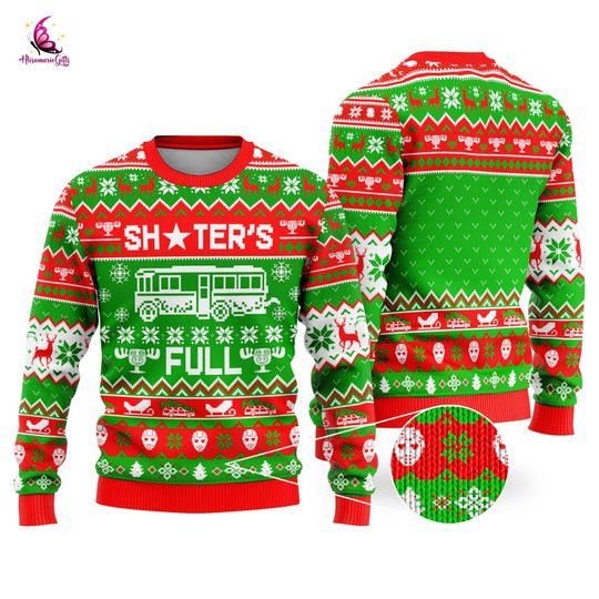 Christmas Vacation Shitter's Full Ugly Christmas Sweater