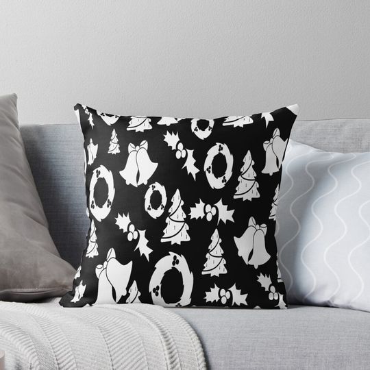 Discover Christmas pattern 2020 Pillow