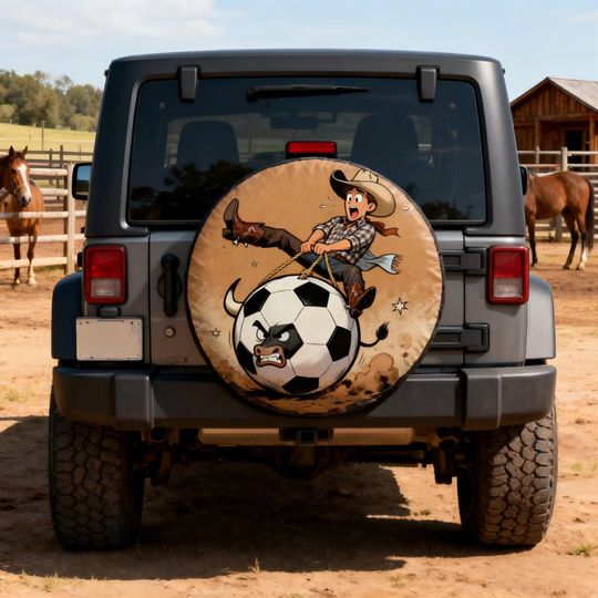 Discover Dallas Cowboy Football Spare Tire Cover, Gift for Football Fans