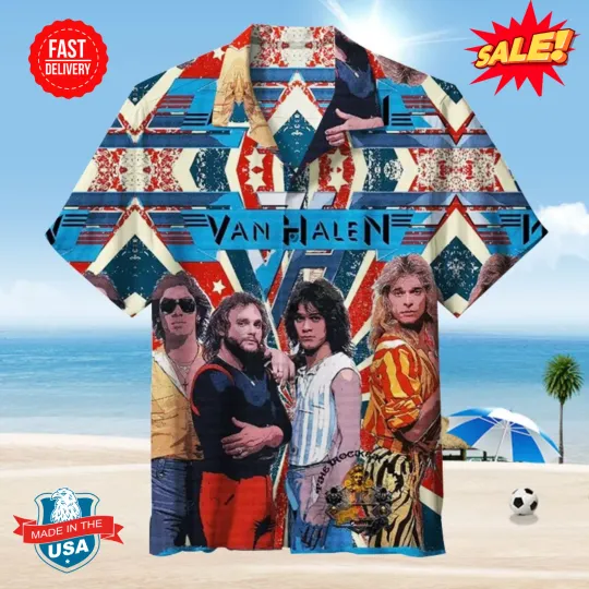 Discover van | Unisex Hawaiian Shirt S-5XL Vintage