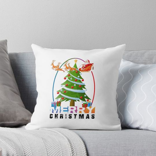Discover Merry Christmas Pillow
