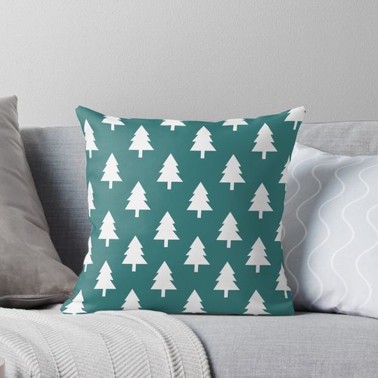 Discover Christmas Pattern Pillow