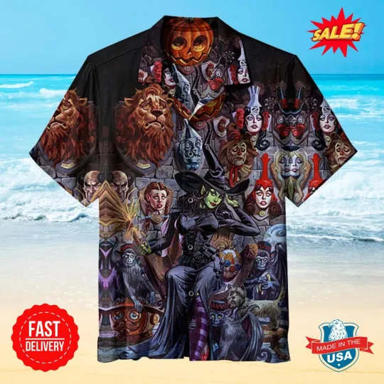 The Wizard of Oz Hawaiian Shirt for Men