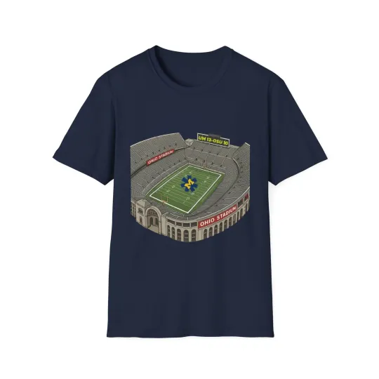 Discover Michigan Ohio State Asterisk Football Rivalry T Shirt Tee