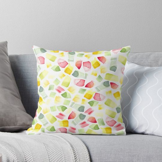 Discover Christmas Color Splash Pillow