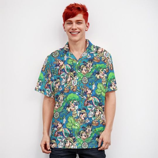 Discover Disney Animal Kingdom Hawaiian Shirt ,Disney Cruise Shirt,Vacation Shirt