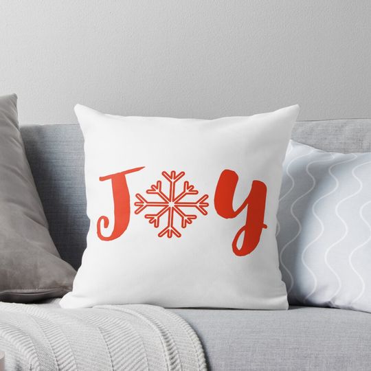 CHRISTMAS - JOY - CHRISTMAS CELEBRATION - JOY  Pillow