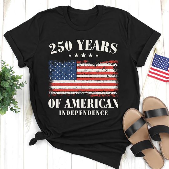 Discover America 250th Anniversary Shirt, 1776-2026 Independence Day Tee, USA Patriotic Celebration Shirt, Fourth of July Outfit, Freedom T-Shirt