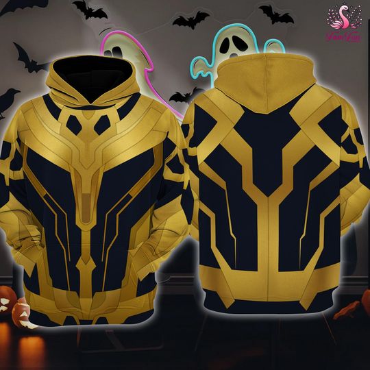 Thanos Armor Costume Hoodie Sweatshirt, Thanos Costume, Thanos Avengers Secret Wars Shirt