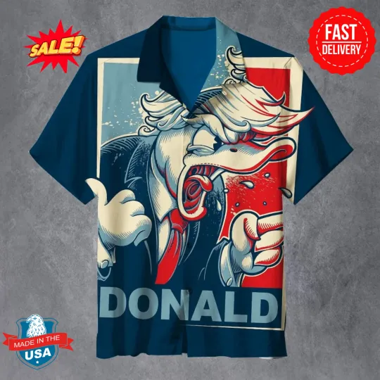 Discover Donald Unisex Hawaiian Shirt