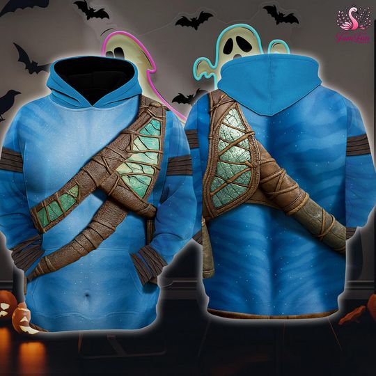 Discover Na'vi Hoodie Women Avatar Fire and Ash Sweatshirt Hoodie Quaritch Avatar Costume Avatar 2025 Shirt Jake Sully Neytiri Pandora Merch