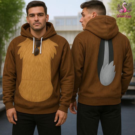 Chip N Dale Sweatshirt Hoodie, Rescue Rangers Halloween Costume Hoodies Shirt