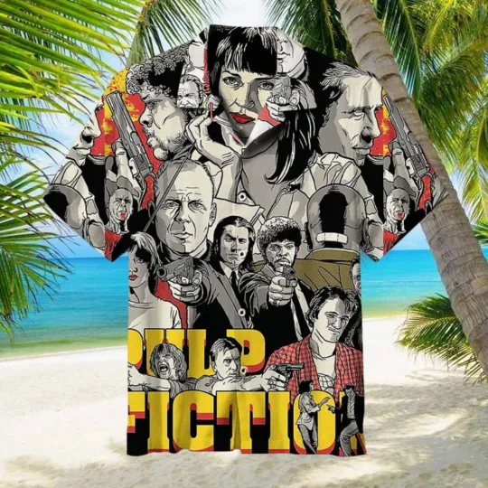 Pulp Fiction Hawaiian Shirt for Men and Women