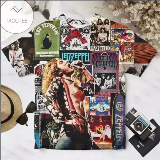 Discover LED ZPELIN Album Collection AOP 3D T-shirt