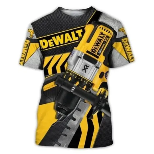 Discover Dewalt Beautiful Hand Tools 3D All Over Printed T Shirt S-5XL