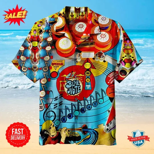 Discover Musical Playfield |Unisex Hawaiian Shirt S-5XL