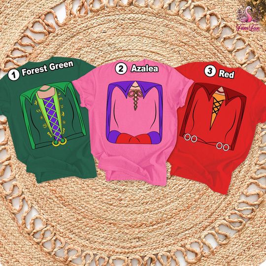 Discover Witches Halloween Costume T-shirt, Halloween Witch Costume Cosplay