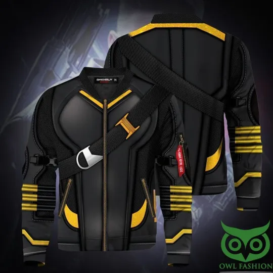 Discover Hawkeye Avengers Endgame Printed Bomber Jacket