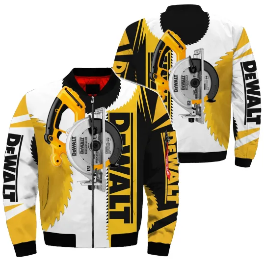 Discover DeWalt Tools Bomber Jacket 3D All Over Printed Clothes Gift for fans