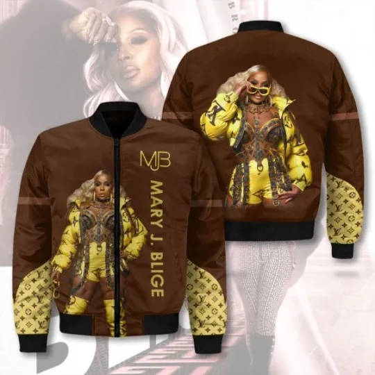 Discover Mary J. Blige 3D Bomber Jacket