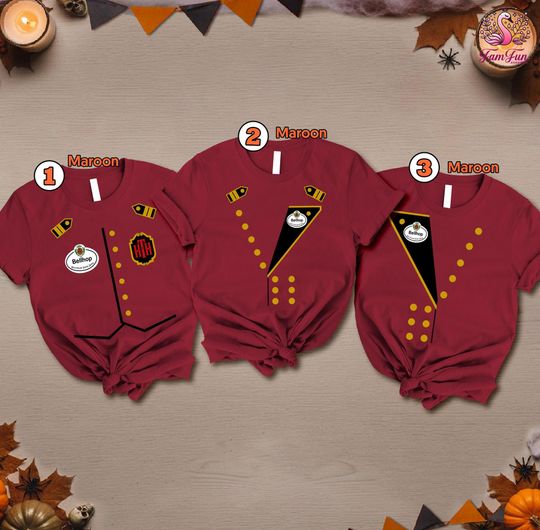 Discover Tower of Terror Halloween Costume Tees, Bellhop Costume Tee, Halloween Cosplay Party