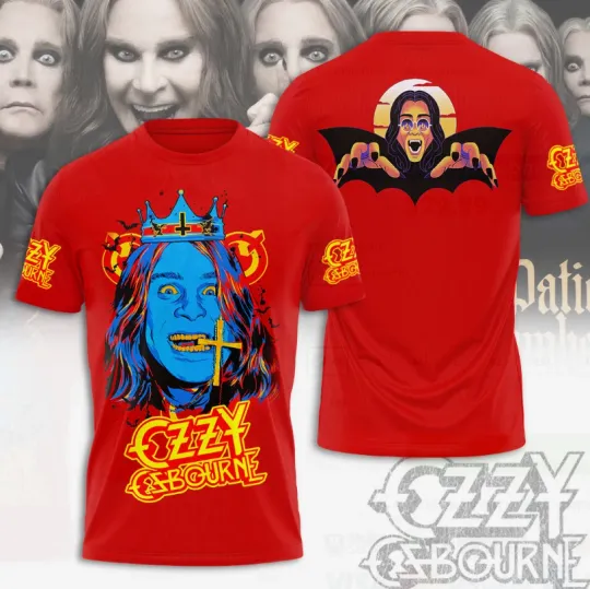 Discover Ozy Osbourne Thank You For Memories 3D Aop T-Shirt