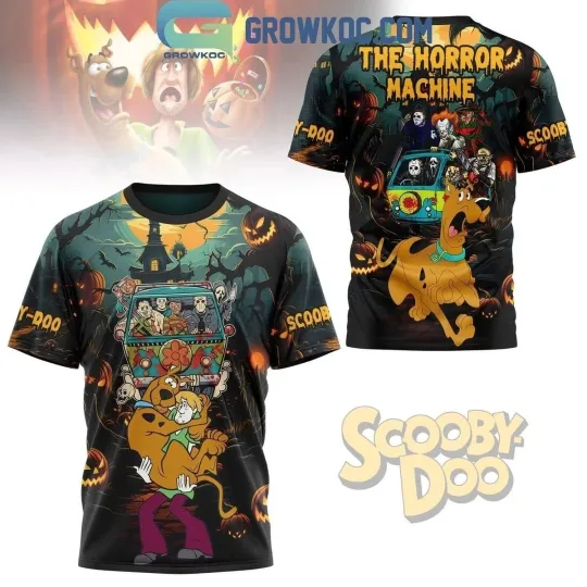 Discover Scooby Doo And The Horror Machine In Halloween 3D T-Shirt