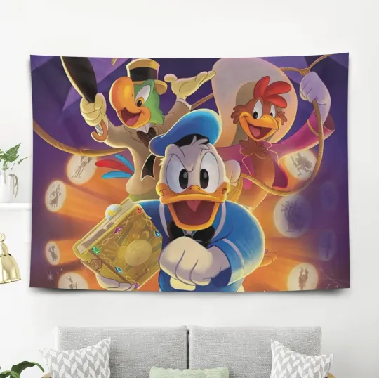 The Three Caballeros Tapestry Wall Decor for Bedroom Dorm