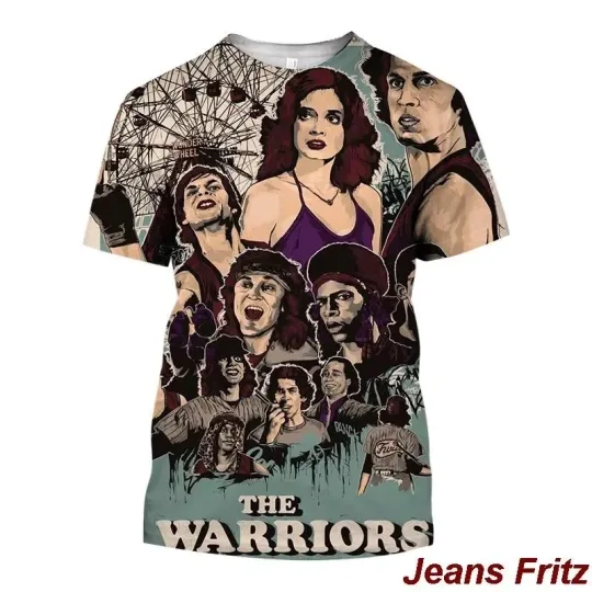 The Warriors 3D shirt Coney Island Ajax Cyrus Baseball Furries movie