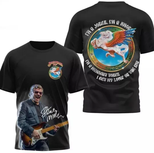 Steve Miller The Joker Lyrics AOP 3D T-shirt